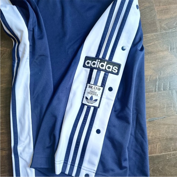 Adicolor Adibreak Midi Skirt (Adidas Track Skirt) NEW - Navy Blue - Size M - Picture 6 of 9